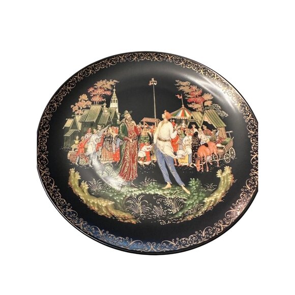 Vintage Set of 12 of Tianex Russian Legends Collector plates 1988-90Bradford - Picture 11 of 16